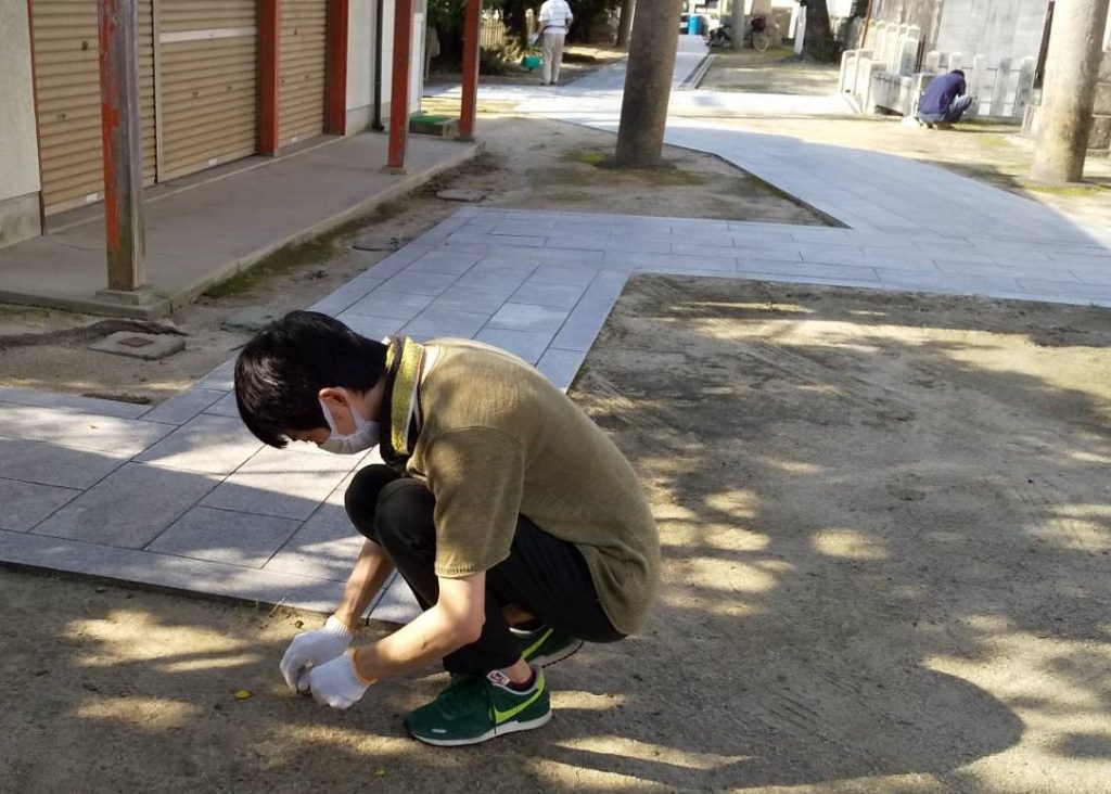 【2020年8月2日(日)】大宮神社清掃奉仕ボランティア写真4