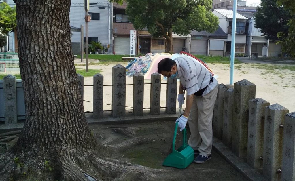 【2020年8月2日(日)】大宮神社清掃奉仕ボランティア写真2