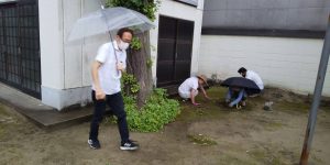 【2022年7月3日(日)】大宮神社清掃奉仕ボランティア活動風景写真 2