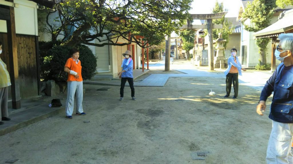 【2022年10月2日(日)】大宮神社清掃奉仕ボランティア活動風景写真 1